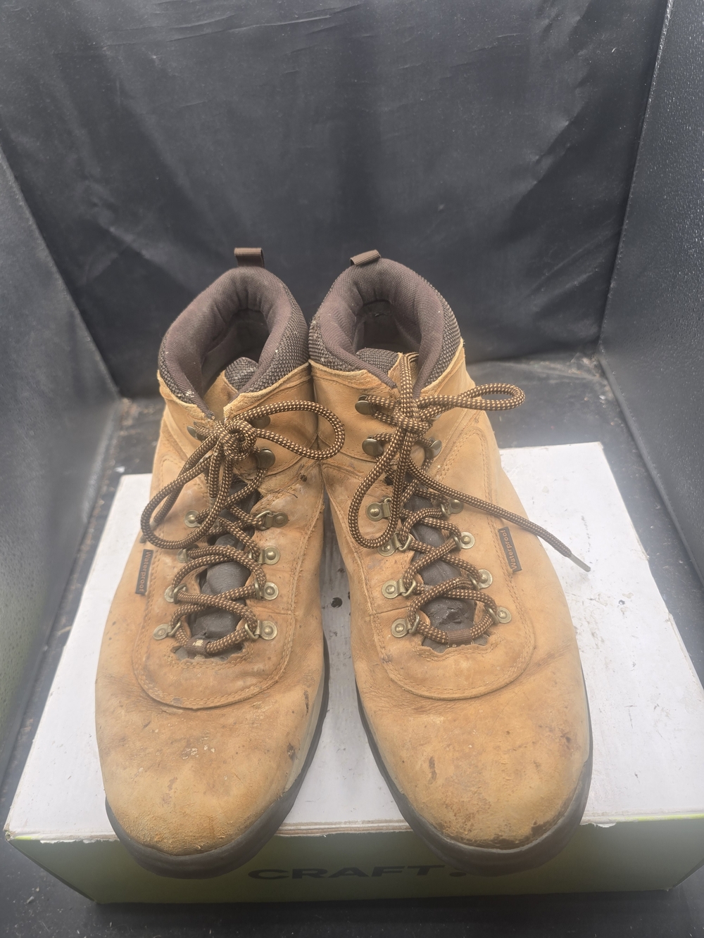 Timberland Tan Lace-Up Men's Hiking Boots